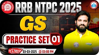 RRB NTPC GS Classes 2025  RRB NTPC GS Practice Set 01  GS for RRB NTPC  GS By Naveen Sir [upl. by Irt]