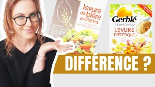 Levure de BIÈRE levure MALTÉE  différences et bienfaits [upl. by Ynnel]