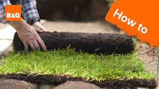 How to lay a new lawn from turf [upl. by Netsreik]