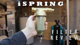 iSpring WSP50 WSP100 Reusable Whole House Spin Down Sediment Water Filter Review [upl. by Mode]