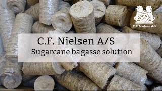 Briquetting solution for Sugarcane Bagasse [upl. by Ainecey]