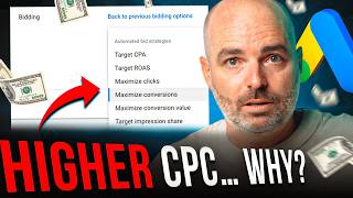 WHY CPC increases with max conversions [upl. by Wivinah]