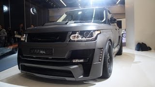 HAMANN Range Rover MYSTÈRE  IAA Frankfurt 2013 1080p Full HD [upl. by Ellevehc]