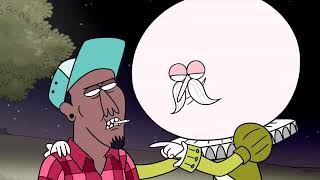 Regular Show  Poetry Vs Rapping Battle [upl. by Elam367]