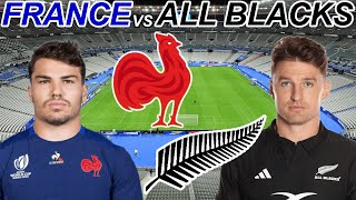 FRANCE vs NEW ZEALAND 2024 Live Commentary [upl. by Aseeram]