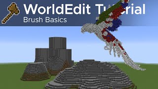 WorldEdit Guide 6  Beginning with Brushes [upl. by Ahsilad]