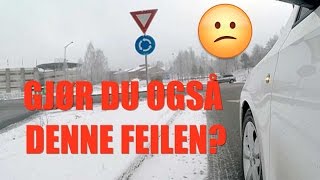 Gjør du også denne feilen i rundkjøringen [upl. by Aicilf]