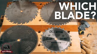 Selecting Table Saw Blades  Types Uses and Buying Advice [upl. by Yelik186]