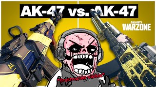 Probé las 2 AK47s en Warzone y sufrí mucho [upl. by Chill1]