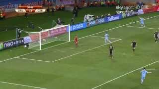 Gola de Diego Forlan vs Alemania mundial 2010 [upl. by Woodie924]