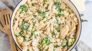 Broccoli Chicken Alfredo Recipe [upl. by Avid]