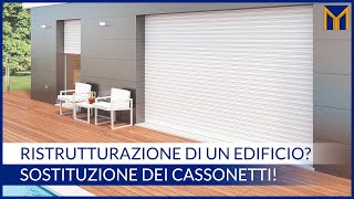 Tapparelle avvolgibili il cassonetto a scomparsa [upl. by Llerrat]