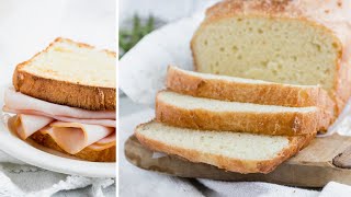 Easy Keto Bread with no crazy ingredients GLUTEN FREE TOO [upl. by Ateekahs735]