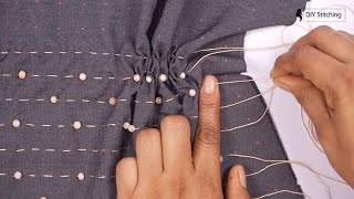 Anyone Can SMOCK  DIY Stitching Project Anyone Can Make Even Beginners [upl. by Aklam]