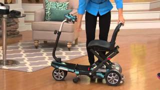 EV Rider TranSport Folding Mobility Travel Scooter [upl. by Kathi]