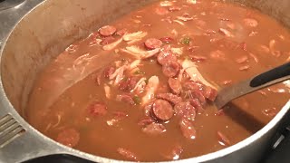 Chicken amp Sausage Gumbo by The Cajun Ninja [upl. by Sheply]