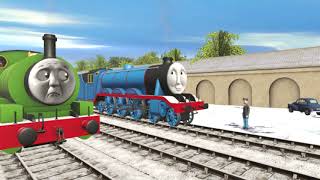 Gordon Takes Charge US  Michael Brandon Trainz Remake [upl. by Suicul]