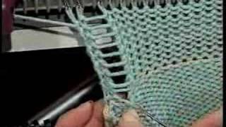 Ultimate Sweater Machine  Lesson 17 Ribbing [upl. by Yeliah]