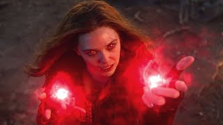 Scarlet Witch  All Scenes Powers 3  The Avengers ENDGAME [upl. by Tish874]