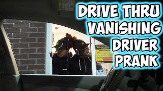 Drive Thru Vanishing Driver Prank [upl. by Marbut857]