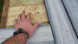 How to picture frame a composite deck [upl. by Aronel974]