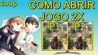 Como Abrir o Jogo 2 Vezes No Mesmo PC em Tela Dividida  Nucleus Coop [upl. by Nytsud137]