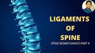 LIGAMENTS OF SPINE  SPINE BIOMECHANICS Part 4 [upl. by Hamlet]