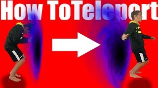 How To Teleport In Real Life Step By Step 60 Second Tutorial [upl. by Wu355]