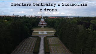 Cmentarz Centralny z drona Szczecin Poland [upl. by Naitsirhc433]