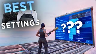 The BEST Controller Settings for Fortnite  INSANELY SMOOTH PS5XBOXPC [upl. by Rilda]