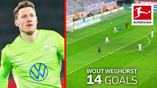 Wout Weghorst  All 14 Goals in 202021 [upl. by Eeresed779]