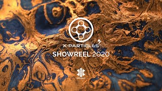 XParticles Showreel 2020 rendered in Cycles 4D [upl. by Ecinom]