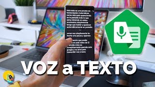 TRANSCRIBE cualquier audio de VOZ a TEXTO con estas Apps [upl. by Ilrebmik499]