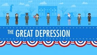 The Great Depression Crash Course US History 33 [upl. by Dewey]