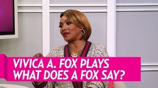 Vivica A Fox plays What Does The Fox Say [upl. by Padraig]