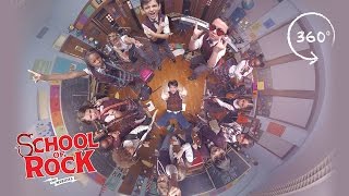 SCHOOL OF ROCK The Musical – “You’re in the Band” 360 Video [upl. by Trix]