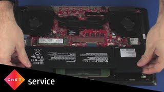 Replace the Battery  HP OMEN Notebook PC 15  HP Support [upl. by Brecher782]