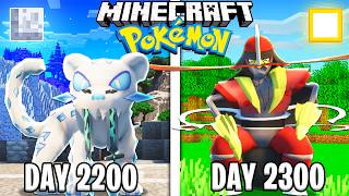 I Survived 2300 Days in Minecraft POKEMON [upl. by Onibas]