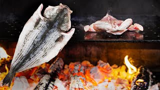 How to DEBONE a WHOLE FISH to Cook Over the Fire [upl. by Vinia]