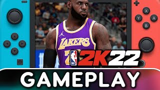 NBA 2K22  Nintendo Switch Gameplay [upl. by Sallyann]