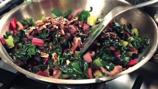 Swiss Chard with Raisins amp Nuts Recipe [upl. by Eimmat]