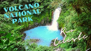 Rio Celeste  Volcano National Park Jungle Hike Blue River amp Waterfall Costa Rica [upl. by Padriac]