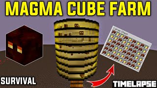 Minecraft MAGMA CUBE FARM  5100 Magma Cream Per Hour  Survival 116   Ep20 FazyCraft [upl. by Ogir414]