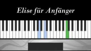 Beethoven für Elise Klavier lernen [upl. by Marline231]