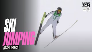 RELIVE  Ski Jumping Mixed Teams  Gangwon2024 [upl. by Ilowell371]