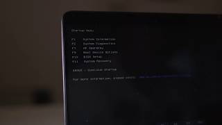 HP Laptop Startup Boot Menu  Quick Guide [upl. by Louie]