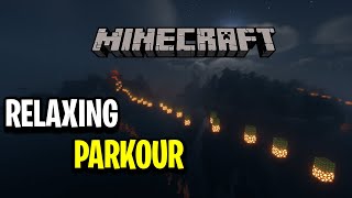 Minecraft relaxing Parkour 34 minutes 50 lofi [upl. by Tj]