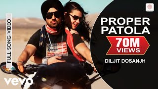 Proper Patola  Official Video  Diljit Dosanjh  Badshah [upl. by Cherri]