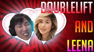 Doublelift and Leena Talk About WHAT  Leena Exposes Doublelift  League Twitch Highlights [upl. by Emiolhs]