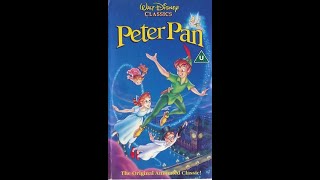 Opening to Peter Pan UK VHS 1993 [upl. by Nesahc]